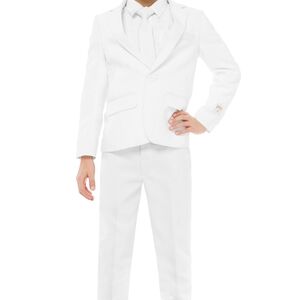 Boy's white suit